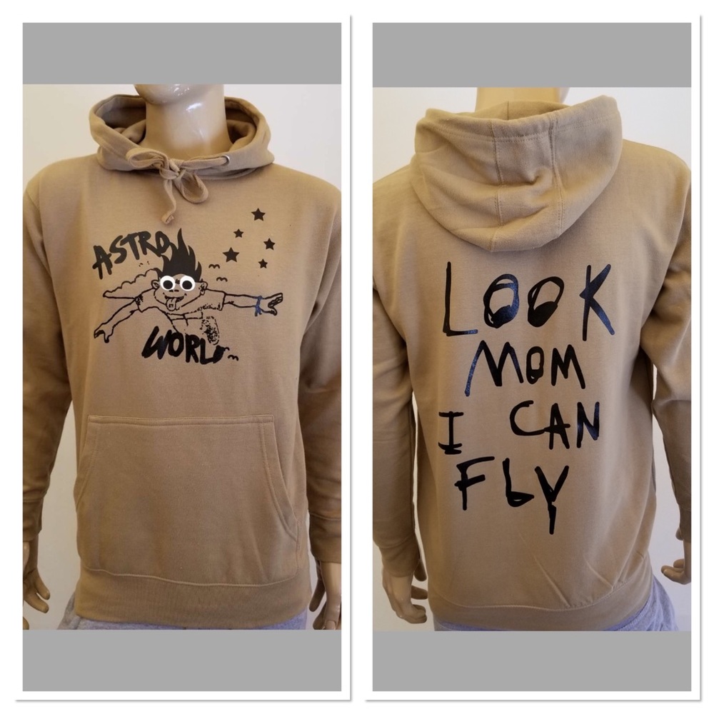 Travis Scott Astroworld Look Mom I Can Fly Hoodie